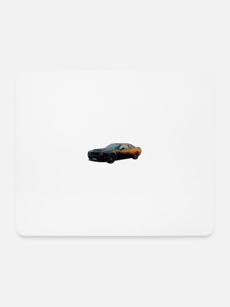 Challenger - Mousepad (Querformat) - Weiß