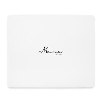 Mom since 2024 / new mom - Mouse Pad (horizontal) - white - Front