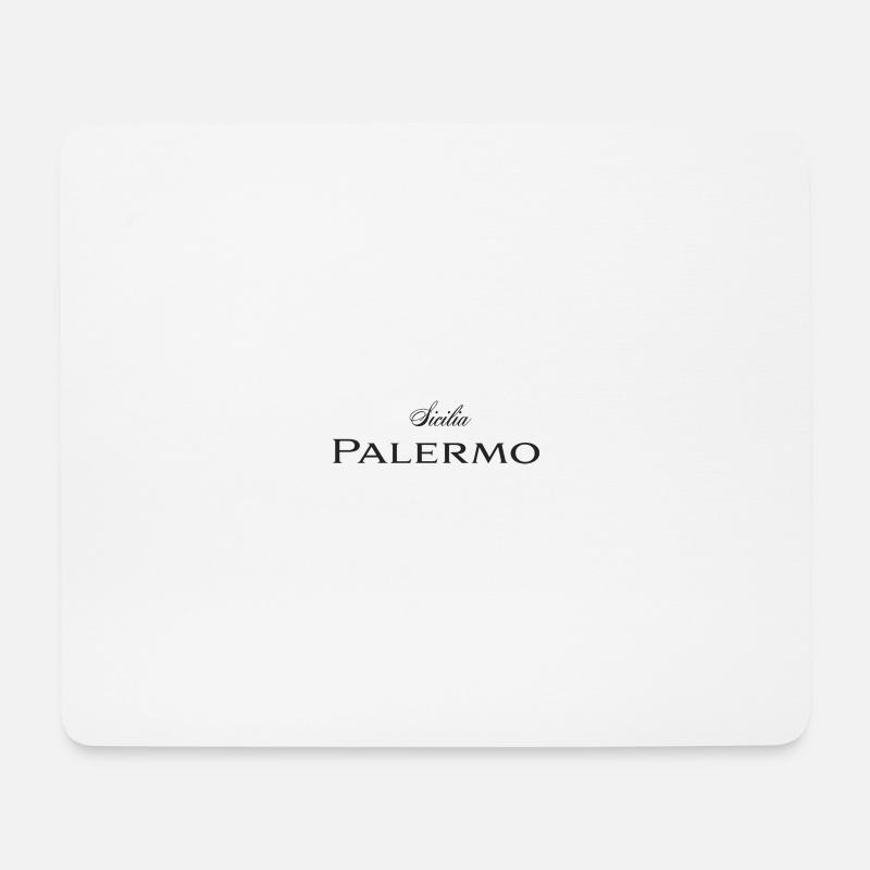 Palerme - Tapis de souris (format paysage) - blanc