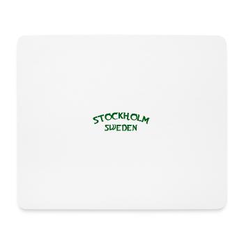 Stockholm 1252 Sweden - Mouse Pad (horizontal) - white - Front