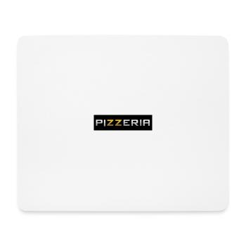 Pizza and Porn - Mousepad (Querformat) - Weiß - Vorne