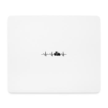 Landwirt Bauer Farmer - Mousepad (Querformat) - Weiß - Vorne