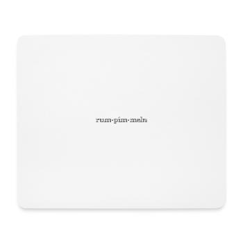 What are you up to? Rumpimmeln! - Mouse Pad (horizontal) - white - Front