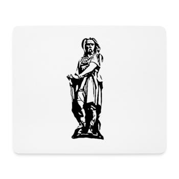 Vercingétorix 1 - Tapis de souris (format paysage) - blanc - Devant
