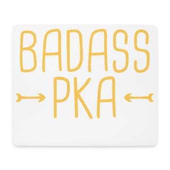 PKA Badass Apotheke - Mousepad (Querformat) - Weiß - Vorne