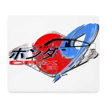 JDM Icon | CR-X ED9 - Mouse Pad (horizontal) - white - Front