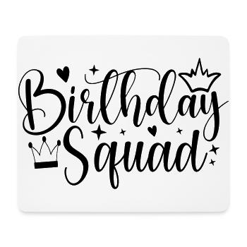 Birthday Queen 2 Joyeux anniversaire - Tapis de souris (format paysage) - blanc - Devant