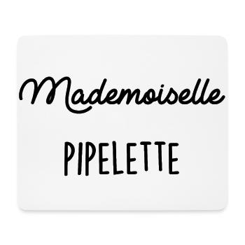 Fräulein Pfeife - Mousepad (Querformat) - Weiß - Vorne