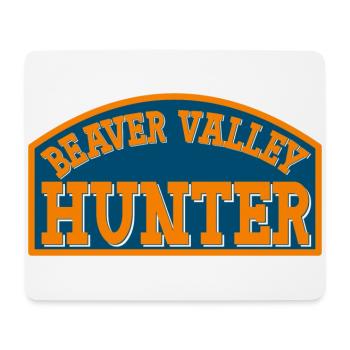 Beaver Valley Hunter Beaver Valley Hunter Men - Mouse Pad (horizontal) - white - Front