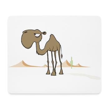 Kamel - Mousepad (Querformat) - Weiß - Vorne
