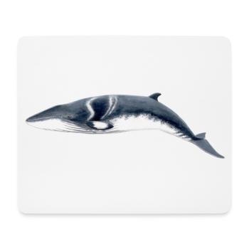 Minke - Petit rorqual - baleine Minke - Tapis de souris (format paysage) - blanc - Devant