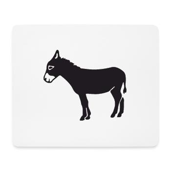DONKEY - Mouse Pad (horizontal) - white - Front