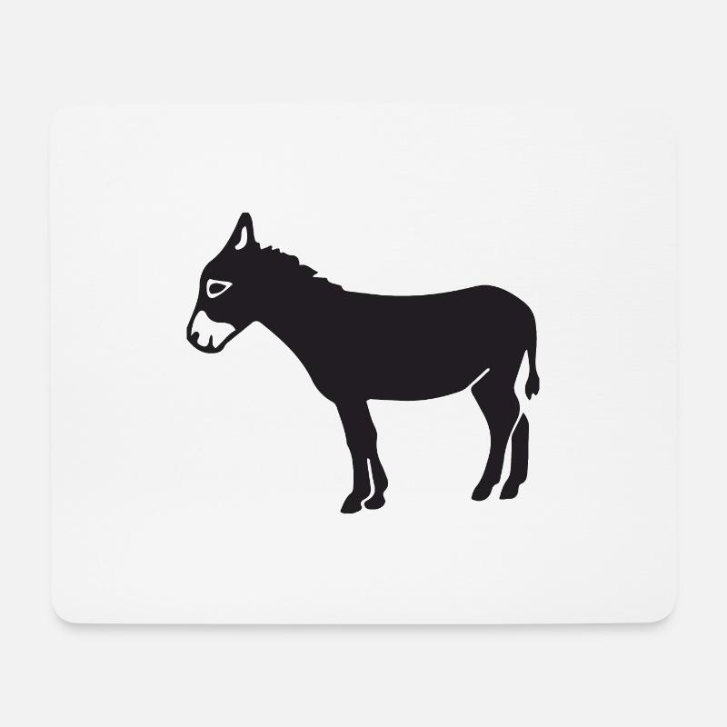 ESEL - Mousepad (Querformat) - Weiß
