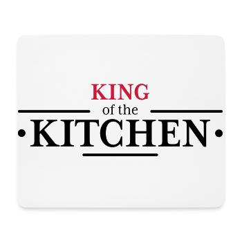King of the Kitchen - Mousepad (Querformat) - Weiß - Vorne