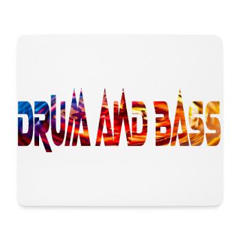 Drum and Bass Greatness für Drum and Bass Lovers - Mousepad (Querformat) - Weiß - Vorne