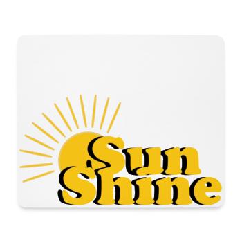 Sun Shine Design Summer - Mousepad (Querformat) - Weiß - Vorne