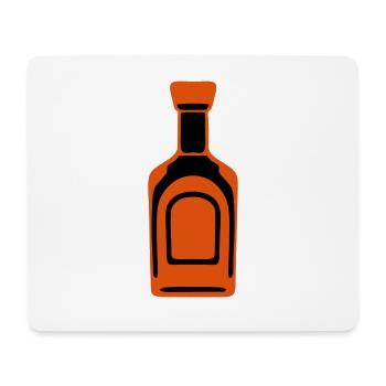 bottle rum drink alcohol 18 - Mouse Pad (horizontal) - white - Front