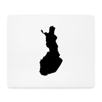 Finnland - Mousepad (Querformat) - Weiß - Vorne