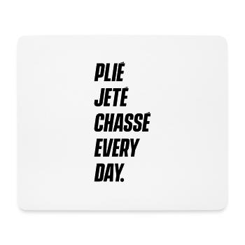 Mix of Dance Gymnastics Cheer Leading - Mousepad (Querformat) - Weiß - Vorne