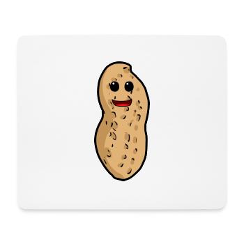 Erdnuss Nuss Kinder Kind Nuss Kleinkind Baby - Mousepad (Querformat) - Weiß - Vorne