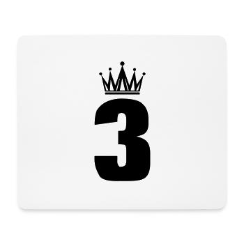 3 - Tapis de souris (format paysage) - blanc - Devant