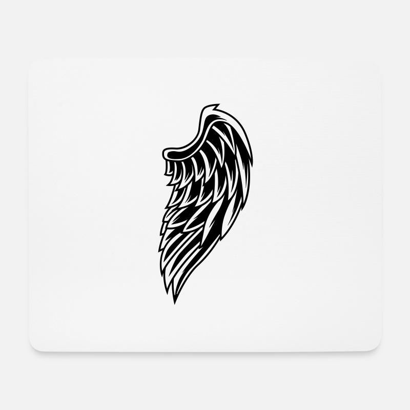 wings - Mousepad (Querformat) - Weiß