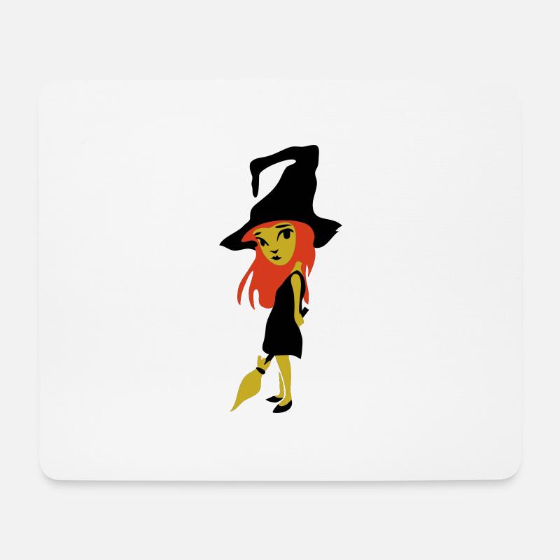 little witch - Mouse Pad (horizontal) - white