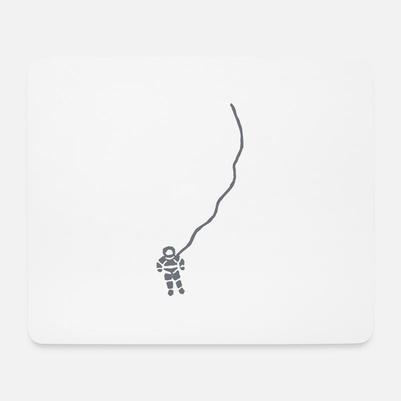 astronaut - Mouse Pad (horizontal) - white