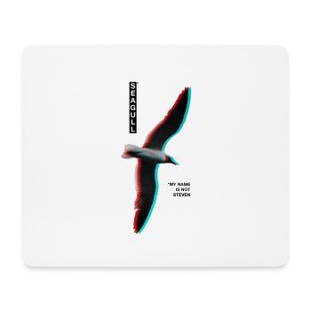 Seagull - My Name Is Not Steven - Mouse Pad (horizontal) - white - Front