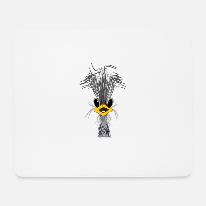 OSTRICH - Mouse Pad (horizontal) - white