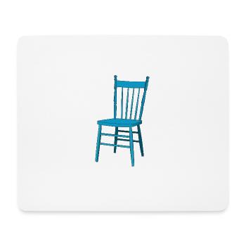 sofa couch chair table stuhl tisch lamp lampe benc - Mousepad (Querformat) - Weiß - Vorne