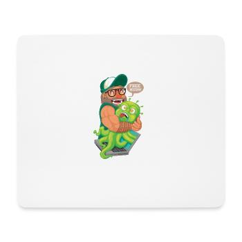 Free hugs - Mouse Pad (horizontal) - white - Front