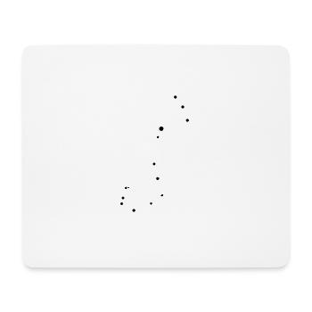 Scorpius - Tapis de souris (format paysage) - blanc - Devant