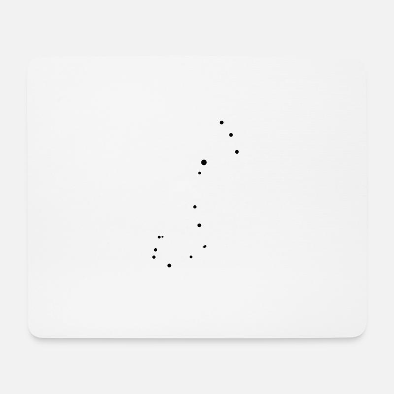 Scorpius - Mousepad (Querformat) - Weiß
