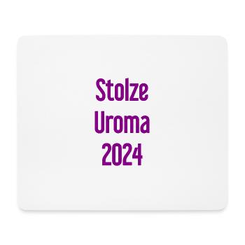Proud great-grandma 2024 - Mouse Pad (horizontal) - white - Front