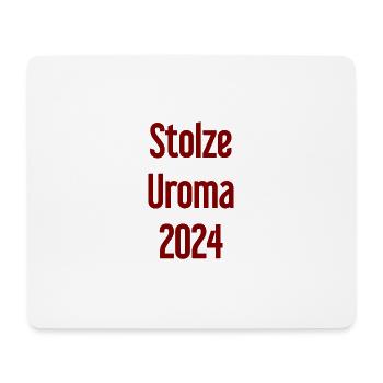 Proud great-grandma 2024 - Mouse Pad (horizontal) - white - Front
