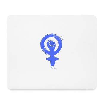 Feminism equality rights - Mouse Pad (horizontal) - white - Front
