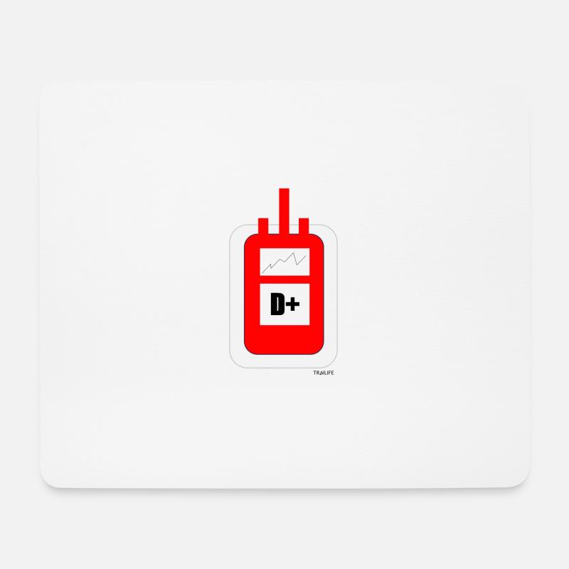 D+ - Mouse Pad (horizontal) - white