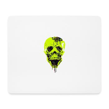 Neurowerveldeil Skull Icon - Mouse Pad (horizontal) - white - Front