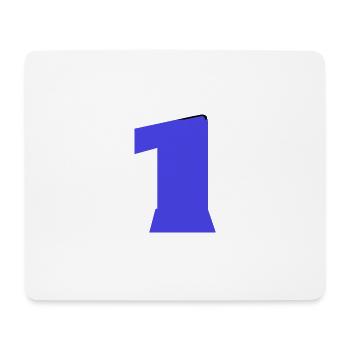 1. 1 JAHR. 1. JAHRESTAG. 1 JAHR GEBURTSTAG - Mousepad (Querformat) - Weiß - Vorne