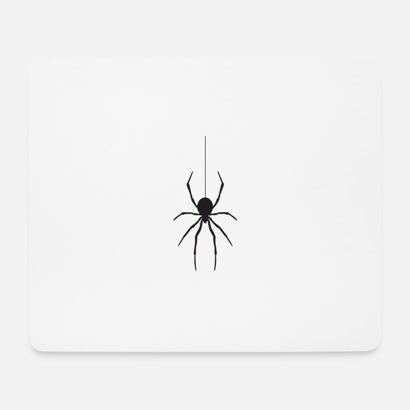Spinne - Mousepad (Querformat) - Weiß