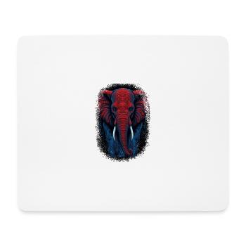 bday adorable animal hamsa hand africa quote - Mousepad (Querformat) - Weiß - Vorne