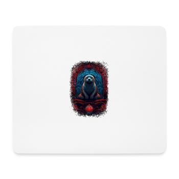 cute sea lion mammal gift idea animal print - Mousepad (Querformat) - Weiß - Vorne