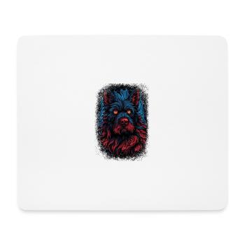 birthday present chihuahua happy mammal dog love - Mousepad (Querformat) - Weiß - Vorne