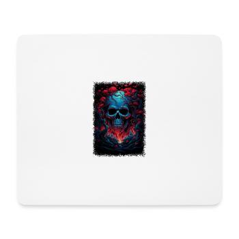 drawing gift anatomy present idea back print death - Mousepad (Querformat) - Weiß - Vorne