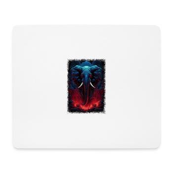 baby birthday present idea beach geek animal - Mousepad (Querformat) - Weiß - Vorne