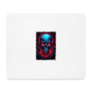 baby skeleton tshirts black dirty human skeleton - Mousepad (Querformat) - Weiß - Vorne
