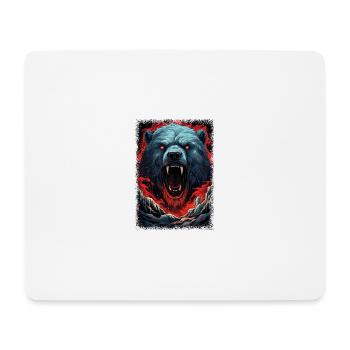 Inquiétude ours de glace dictons cadeau idée chat amazonien - Tapis de souris (format paysage) - blanc - Devant