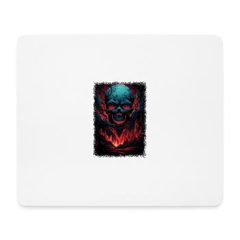 bones cute balloons quote human skeleton board - Mouse Pad (horizontal) - white - Front