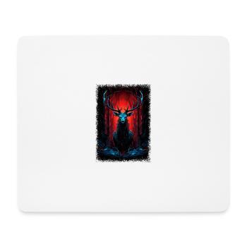 snow quote present christmas gift girls santa cute - Mousepad (Querformat) - Weiß - Vorne